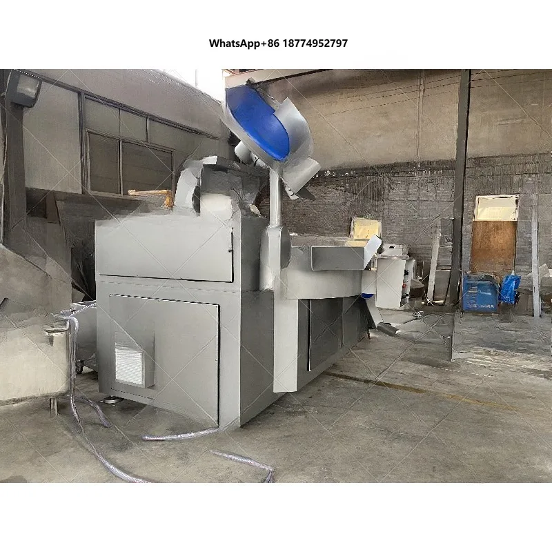 Emulsionador de Vegetales Industrial, Cortadora de Carne de Pollo y Res, Máquina Picadora de Carne, Batidora para Albóndigas y Salchichas