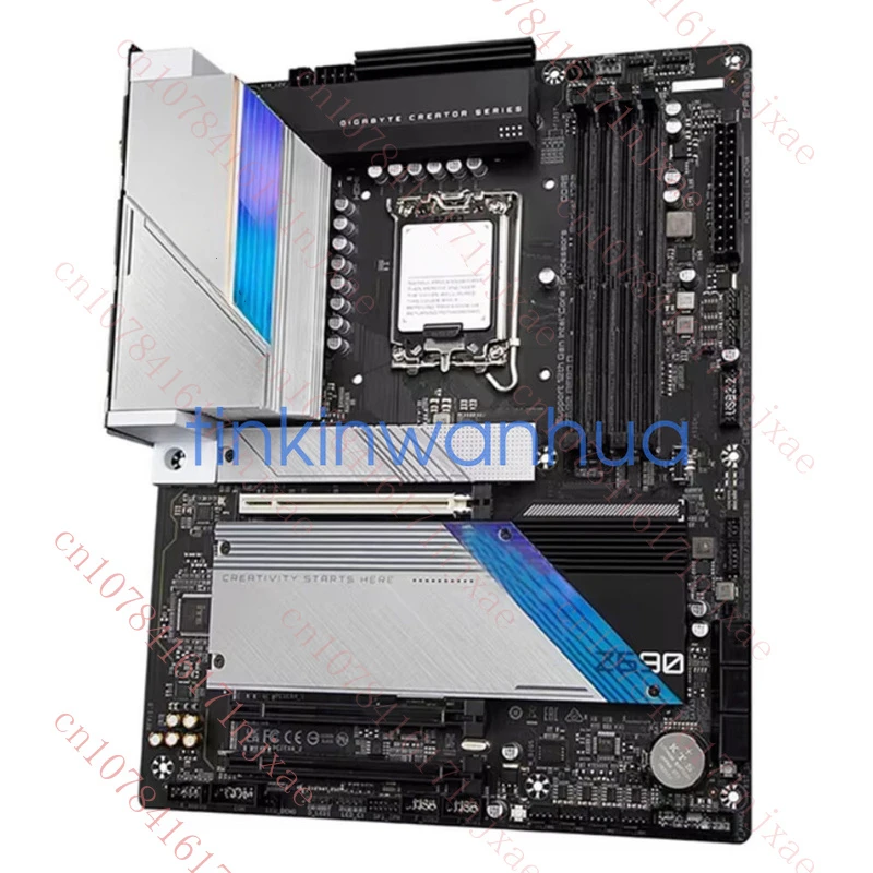 

Используется для материнской платы Gigabyte Z690 AERO G DDR5 LGA1700 PCI-E5.0 4×M.2 6×SATAIII ATX.