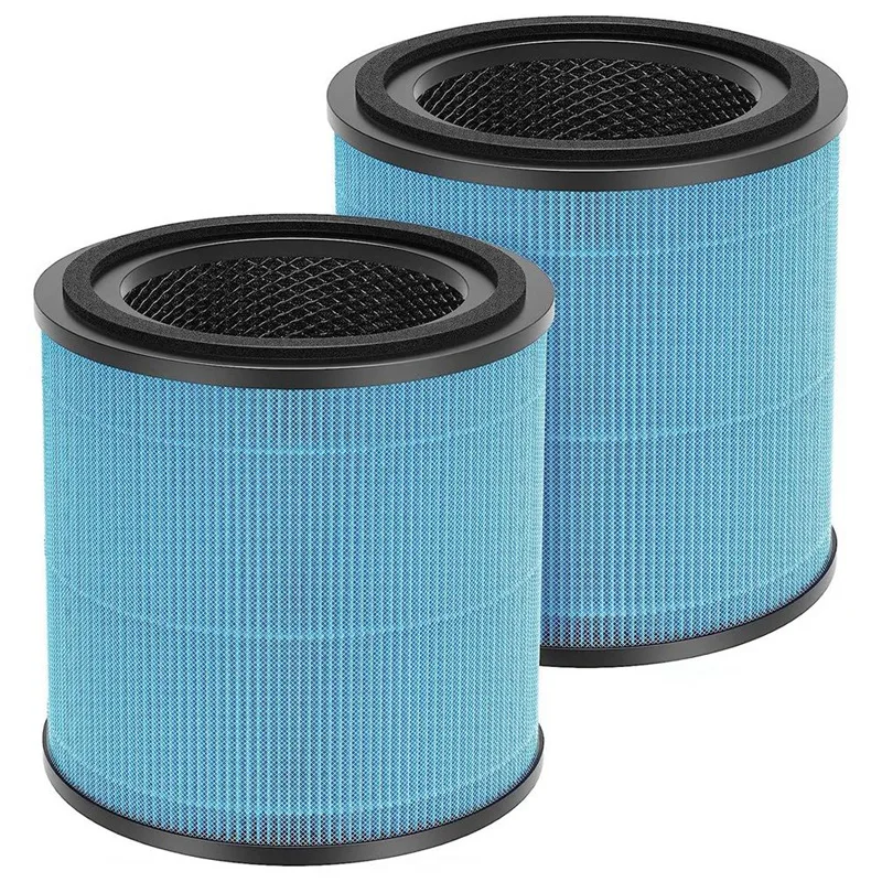 

AP0601 Air Purifier Replacement Filter Accessories For AIRTO, 4 Stage H13 True HEPA Filter, AP0601-RF Filters 2 Pack