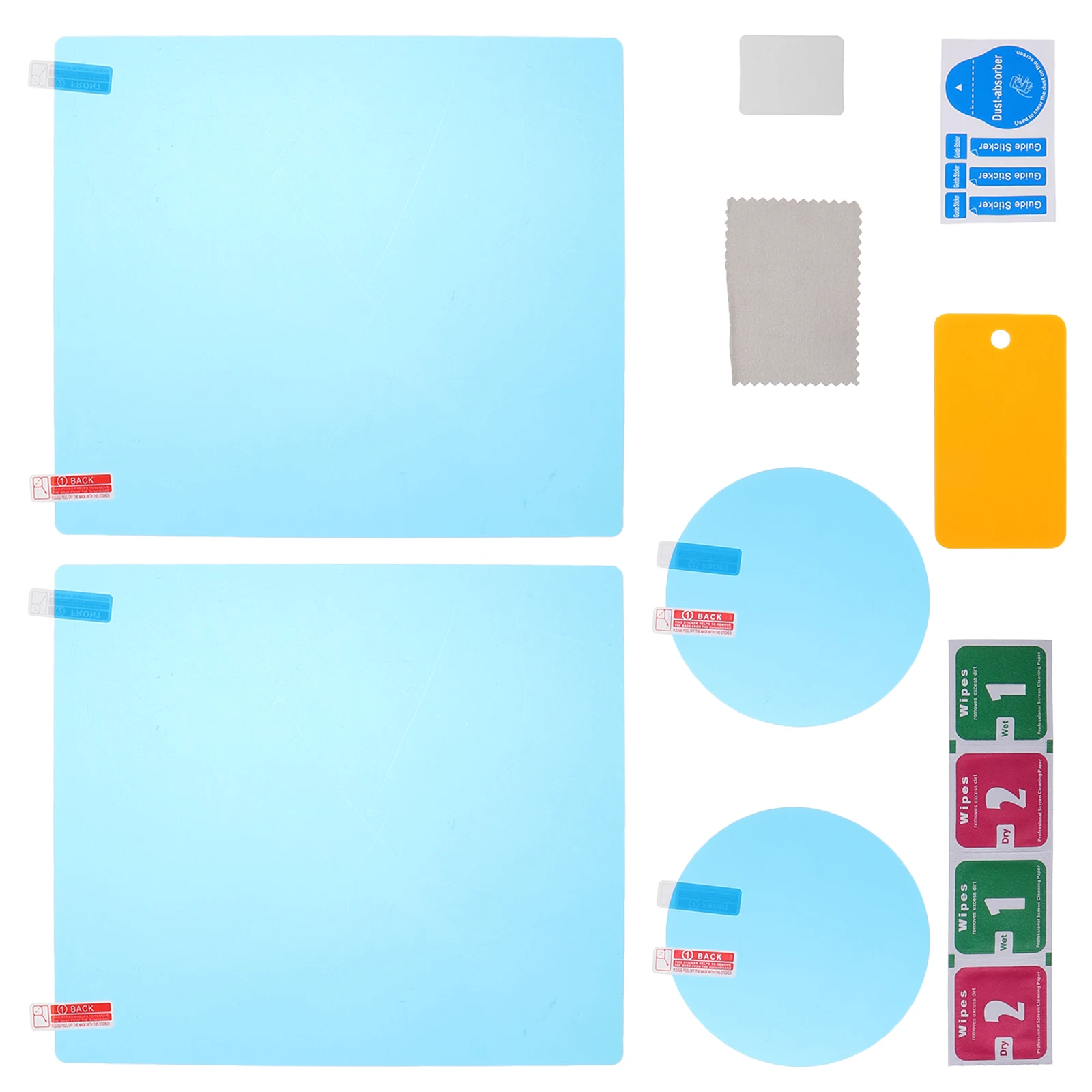 

4pcs Car Mirror Rain Shield Anti Fog Rearview Mirror Film Clear View Protection Side Guard Truck Compatibility