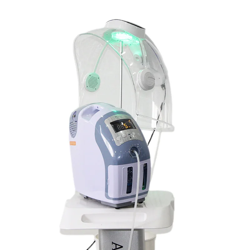 2023 New Product O2toDerm Oxgen Facial Mask Dome Therapy Oxygen Infusion Facial Machine