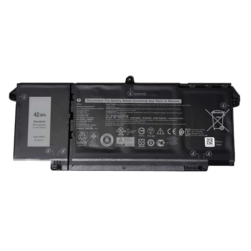 

9JM71 Laptop Battery for DELL Latitude 13 5320 Latitude 14 7320 7420 7520 Series HDGJ8 MHR4G 7FMXV TN2GY 4M1JN 1PP63 11.4V 42Wh