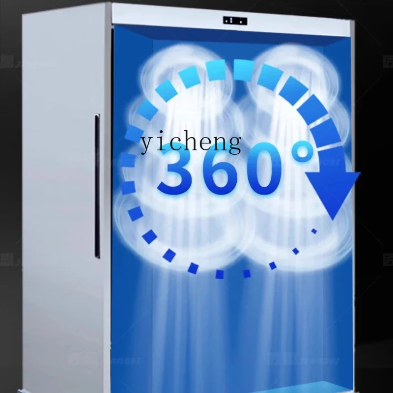 LXY hotel lobby mobile refrigerated cabinet canteen commercial single and double door banquet refrigerated truck home decor