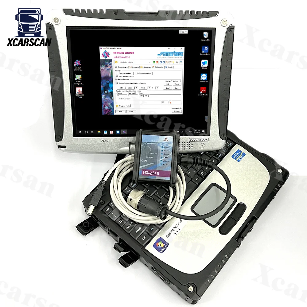 CF19 Laptop For SerDia 2000 Support CAN K/L-Line level3a DEUTZ HSlight II heavy duty DEUTZ DECOM diagnostic programming tool