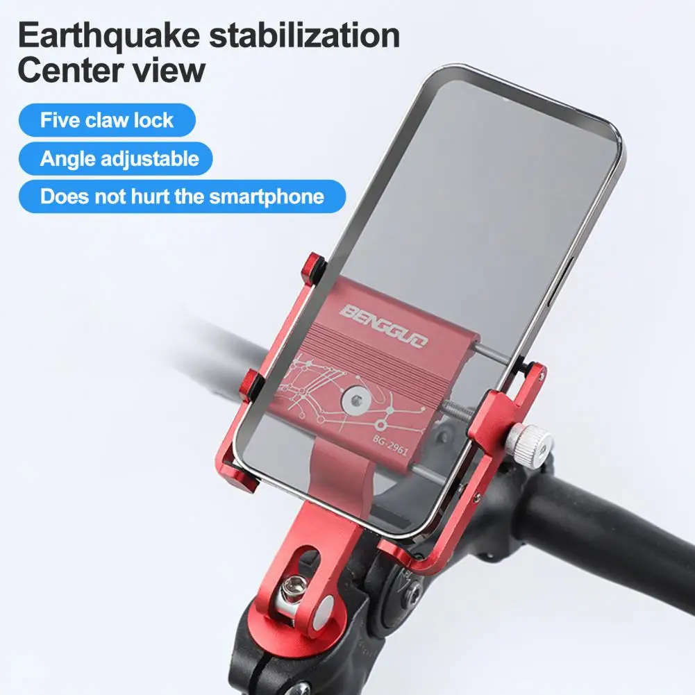 180° Rotatable Electric Bicycle Phone Holder for iPhone Riding MTB Bike Moto Motorcycle Stand Bracket Non slip Cycling