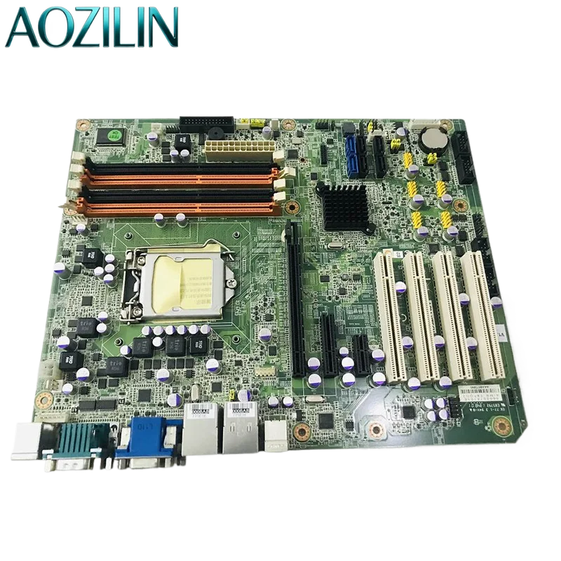 AOZILIN ATX Industrial Motherboard, LGA1155 Q67, Dual GbE LAN, VGA+DVI, 4×DDR3, 6×SATA III