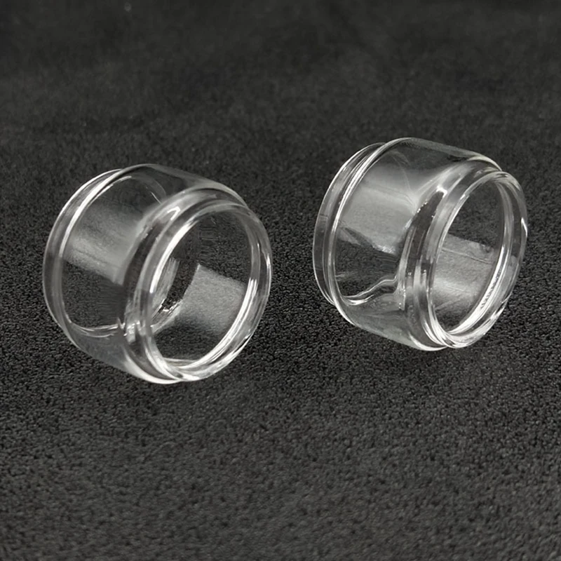 10Pcs Clear Bubble Glass Tubes Mini Cups For Zeus Sub Ohm Tank Repair Parts Accessory