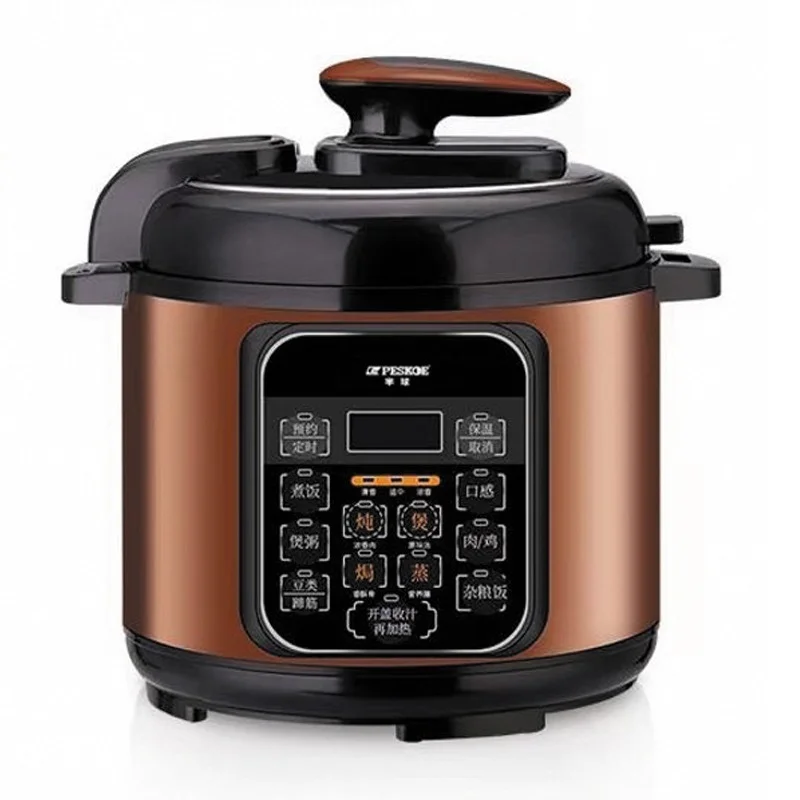 Hemisphere Electric Pressure Cooker Multi-function 5L Large-capacity High-pressure Rice Smart Appliance Cooking Machine