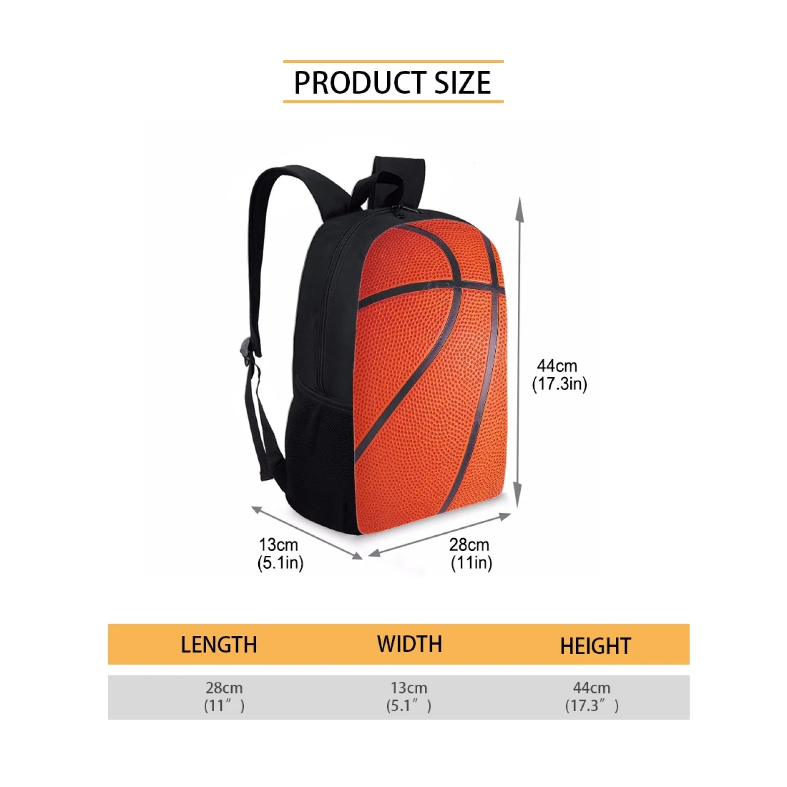 3D Cartoon Basketball printing Boys School Bag Bookbags Children Backpack Schoolbags Kids Backpack Book Bags Student 1-3 grade