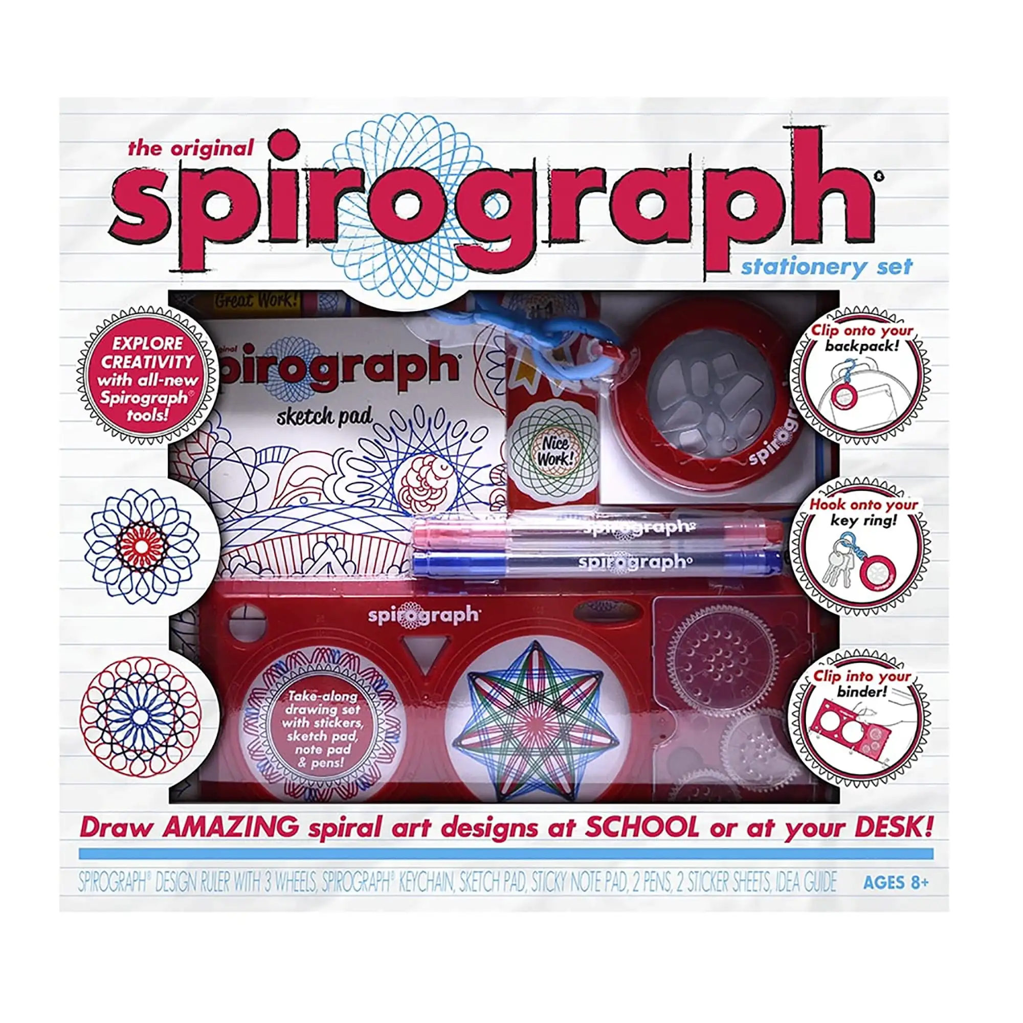 

The Original Spirograph Stationary Drawing Set