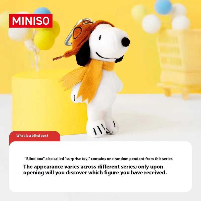 

Genuine New Peanut Comics 75th Anniversary Series Blind Box Cute Snoopy Pendant Decor Gift for Friends Family Kids Fans Lovely