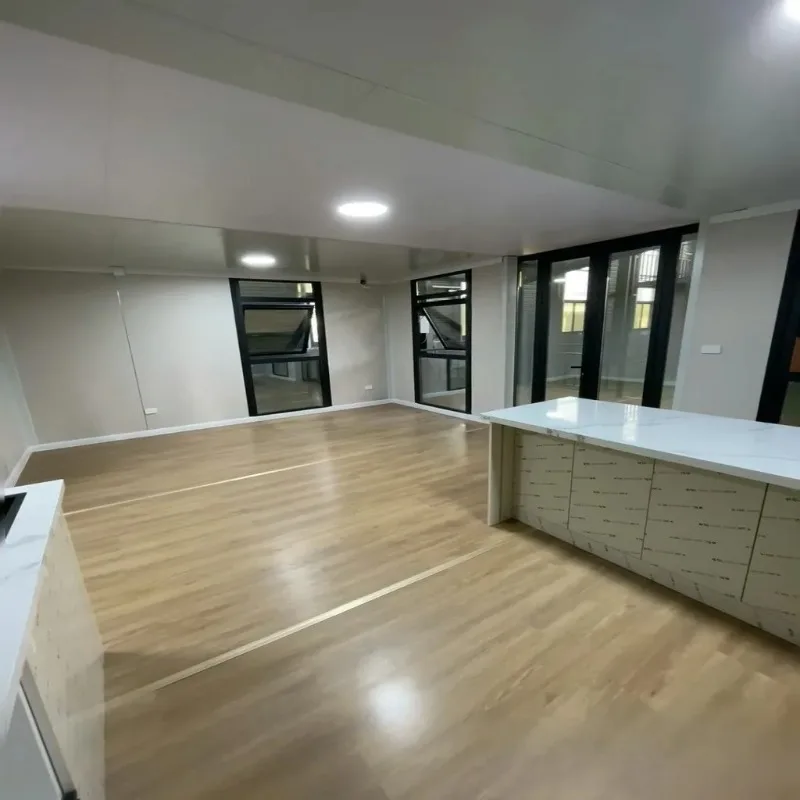 منزل حاوية حديث قابل للتوسيع بطول 20 قدمًا و40 قدمًا، فيلا جاهزة بطول 2 طابق مع طاقة شمسية للمعيشة المتنقلة #4