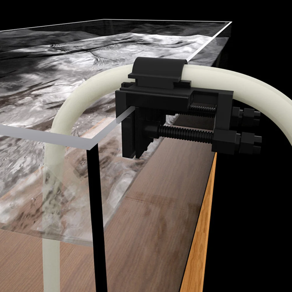 

2Pcs Aquarium Clips Filter Inlet Outlet Holder Durable Acrylic Fixed Clamp Fish Tank Tools Fish Tank Clips Aquarium Holder