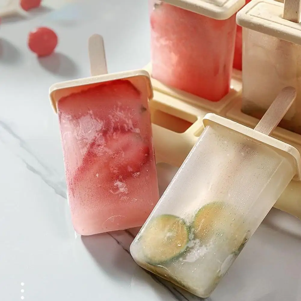 Popsicle Molds Ice Popsicle Maker, Easy-Release Ice Pop Molds Homemade Ice Cream Molds