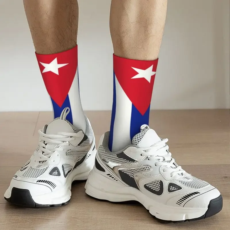 Y 2K Vlag Van Cuba Heren Bemanning Unisex Mode 3d Print Cubaanse Patriottische Jurk Sokken