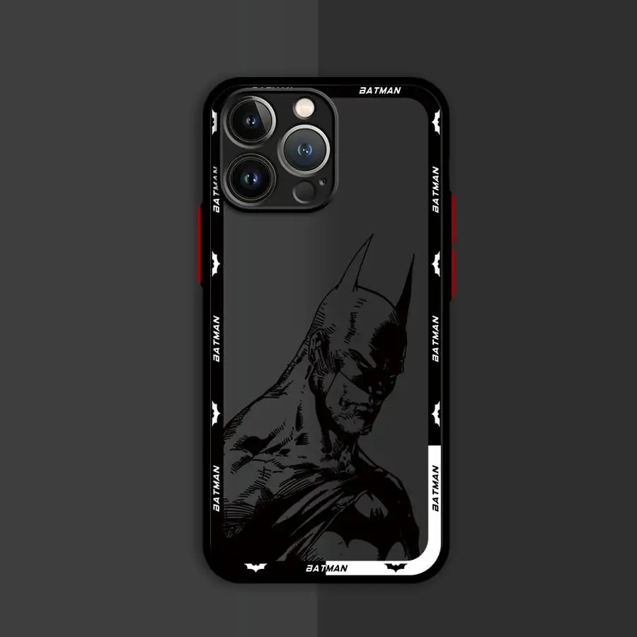 حافظة لهاتف آيفون 11 برو XR 7 8 Plus 14 Pro 15ProMax 16 12 13 Mini SE XS Max غطاء مقاوم للصدمات غير لامع