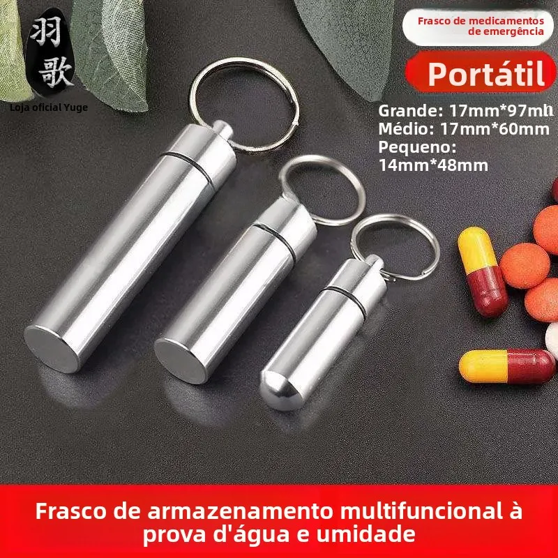 frasco-portatil-de-emergencia-para-nitroglicerina-e-pilulas-para-ataque-cardiaco-a-prova-d'Agua-selado-a-prova-de-umidade