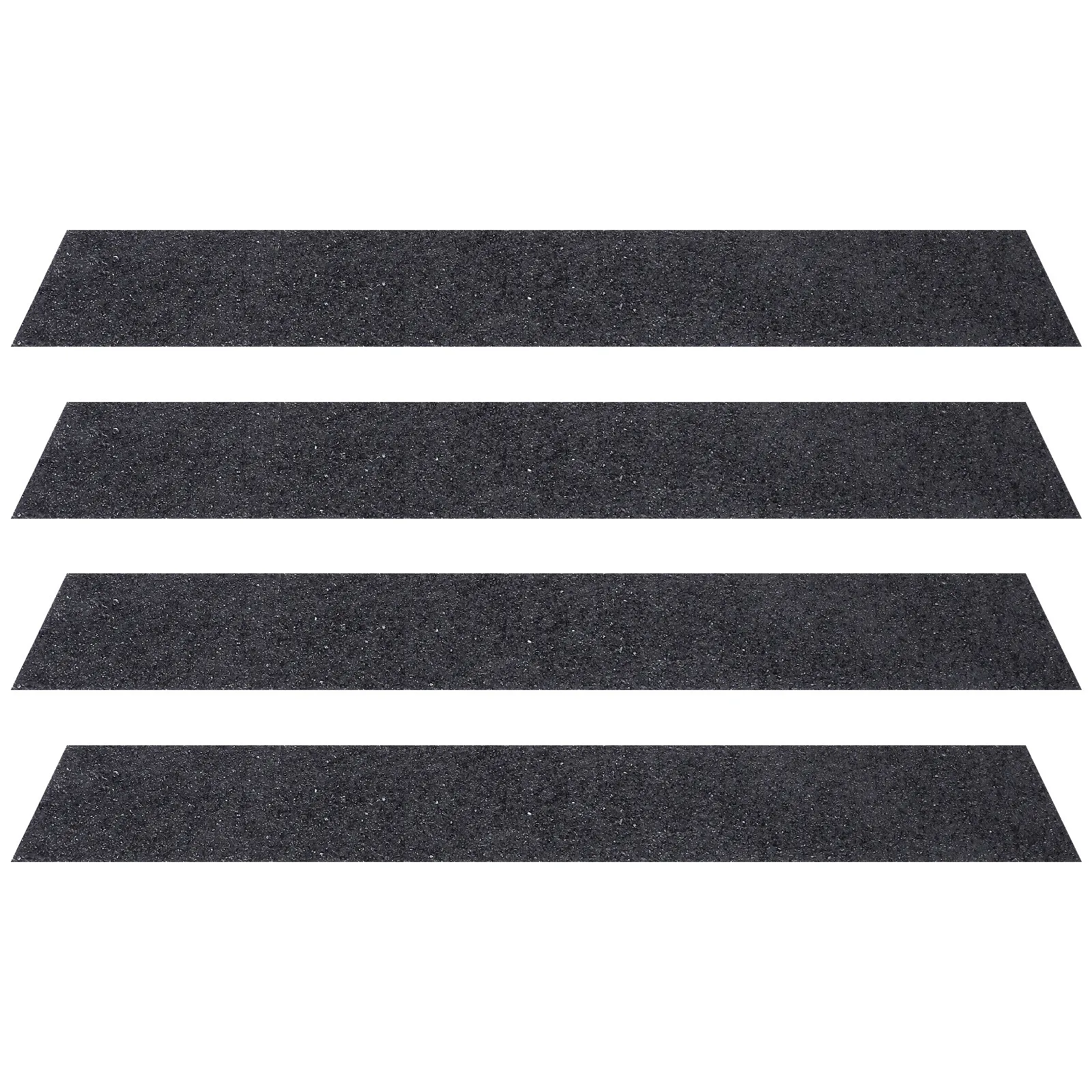 4Pcs Self Adhesive Rubber Granule Non Slip Stair Tread Strips Heavy Duty Grip Tape Indoor Outdoor Anti Skid Grip Stickers