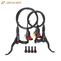 ZOOM HB-875 Bicycle Brake Mountain Bike Hydraulic Disc 800/1400mm Oil pipe MT200 Mountain Bicycle Brake Parts Hydraulic Brake