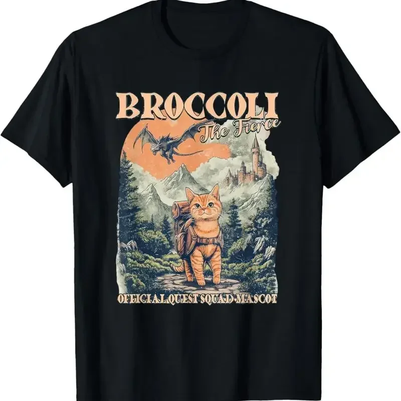 Vintage Broccoli The Fierce Quest Squad Fourth Wing Inspired T-Shirt