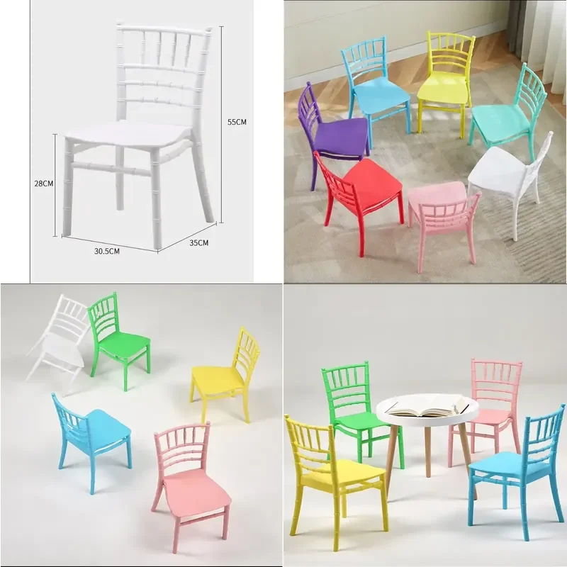 durable Wholesale Transparent Acrylic Dining Party Chair White Plastic Chairs