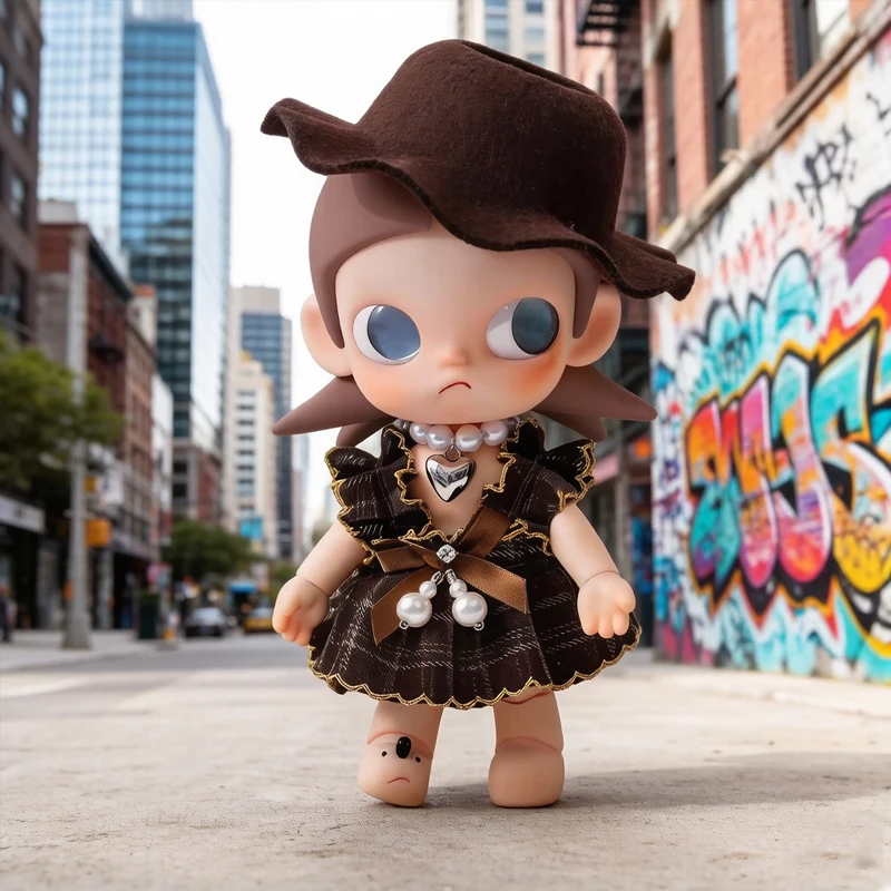 

Детская одежда Zsiga, клетчатое платье с рюшами, жемчужное ожерелье в форме сердца, одежда с бантом, аксессуары для платья, сменный комплект