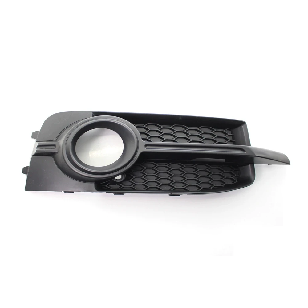 Front Bumper Honeycomb Mesh Fog Light Grill for Audi A1 S-Line 2010‑2014, Fog Lamp Protective Cover OE 8X0807682B 1Pcs