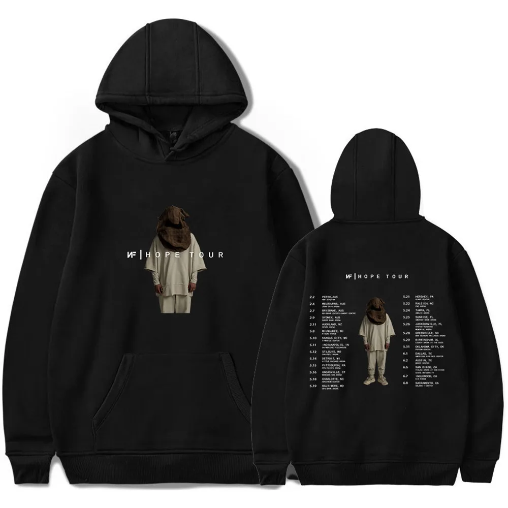 

NF HOPE TOUR 2024 Hoodies Unisex Hooded Sweatshirt Casual Clothing