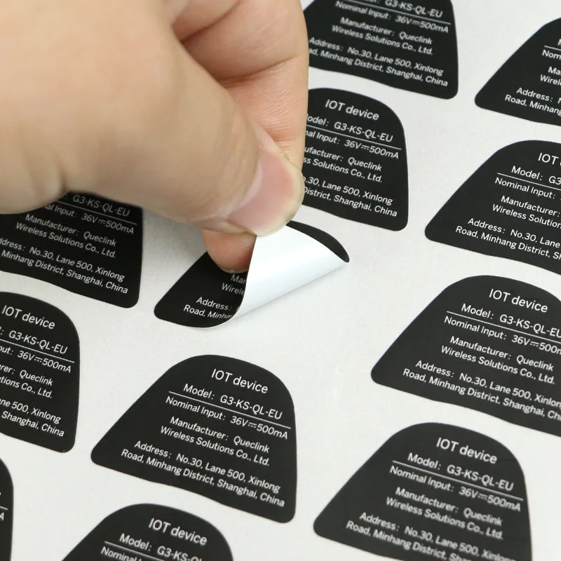 High Quality Custom Self-Adhesive Vinyl Stickers Die Cut Removable Waterproof Stickers for Labels