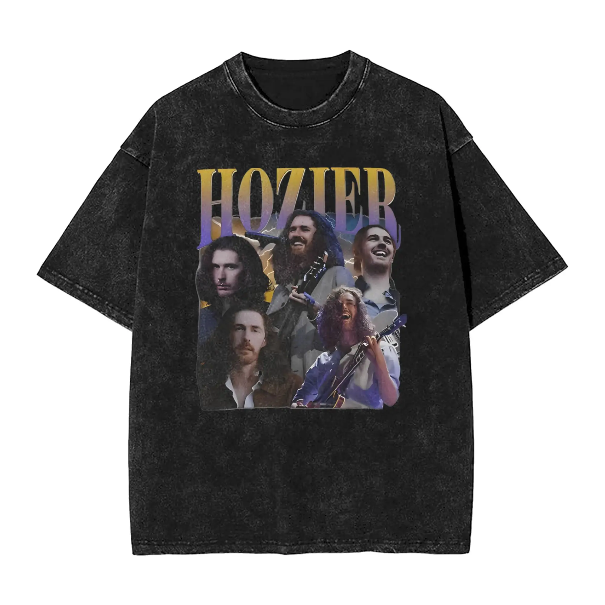 

Men's Hozier Singer Album Tour 90s T Shirts Tops Summer Y2K Funny Short-Sleeve T Shirt O Neck Harajuku Print Tshirt Cheap