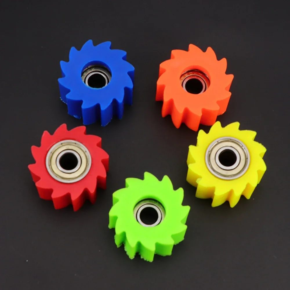 Off-Road Motorcycle Drive Chain Guide Sprocket Tensioner 8/10mm Modified for Honda Yamaha Kawasaki Kayo Bse KXF CR CRF RMZ WR