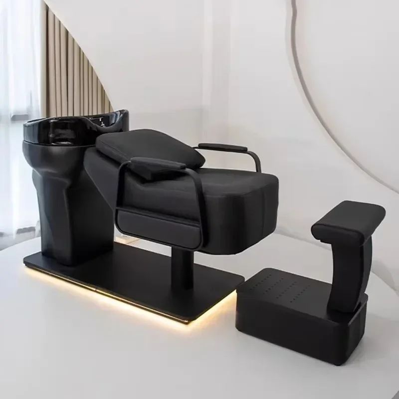 

Equipment Modern Shampoo Bed Water Supply Thaise Simple Shampoo Bed Water Barber Circulation Barbearia Commercial Furniture