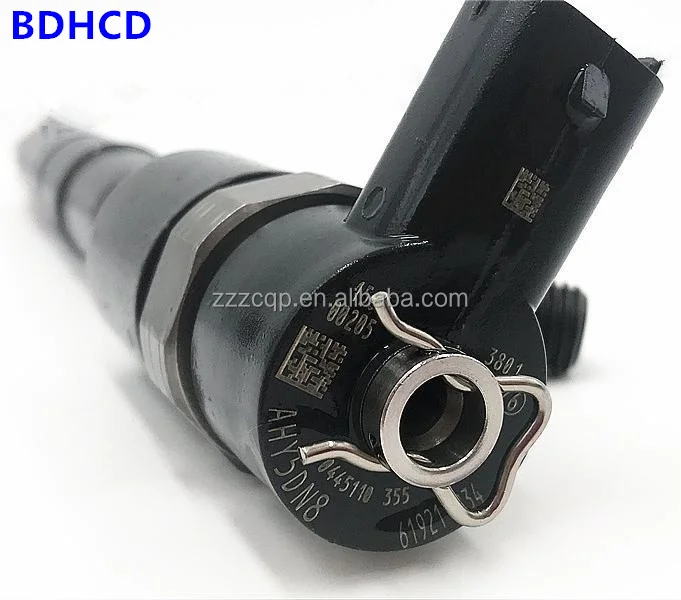 Factory OEM Common Rail Injector Diesel Fuel Injector 0445110355 For Cummins FAW CA4D 2.8L_TC_EU3 Truck Diesel Engine Parts