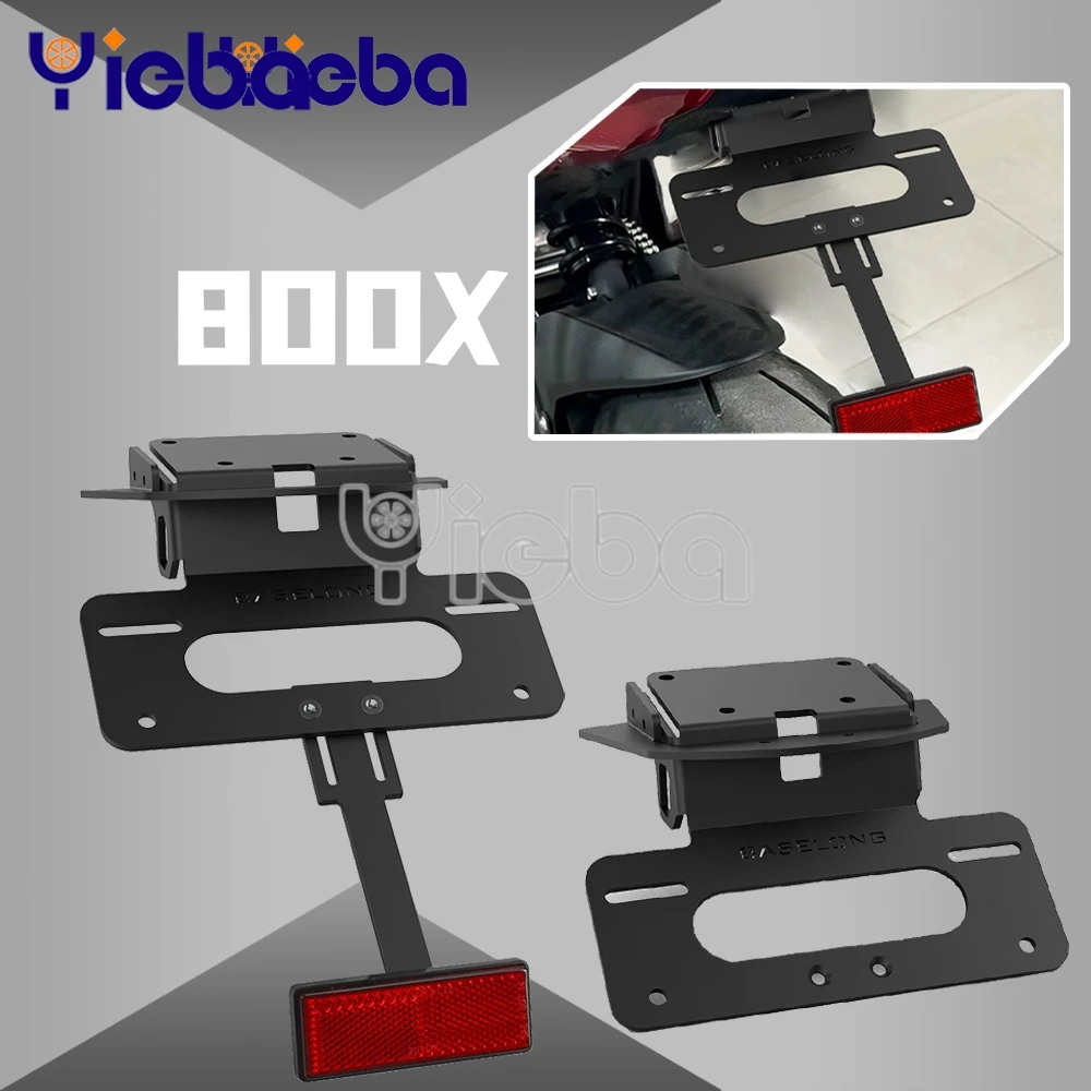 

For KOVE 800X KY800X ADV 2024 - 2026 Tail Tidy License Plate Holder 800 X Pro Rally Super Adventure Fender Eliminator Bracket