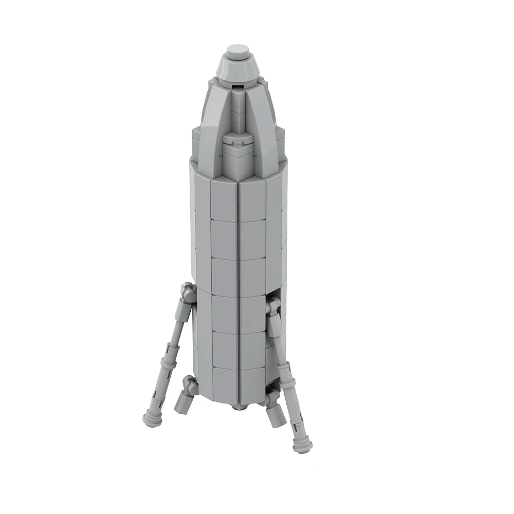 

MOC SpaceX Starhopper Rocket Building Blocks Model Space Exploration Rocket Carrier Rocket Bricks Toys Children Birthday Gifts