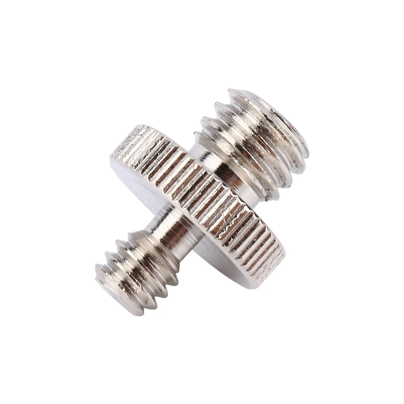 1PC 1/4 to 3/8 Male Screw Adapter for Cameras - Metal Threaded Converter Tool for Outdoor Travel