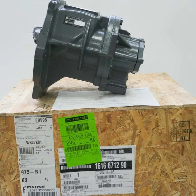 Atlas Copco Original 1616671290 Oil Injected Rotary Screw Air Compressor Airend Assembly Industrial Compressor Head Atlas Copco