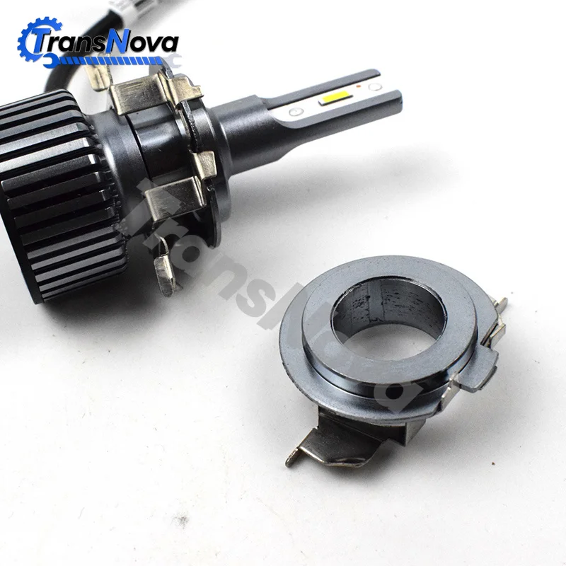 4pcs H7 Led Headlight Bulb Base Holder Adapter Socket Retainer For Mercedes Benz Car Led Headlights Adapter