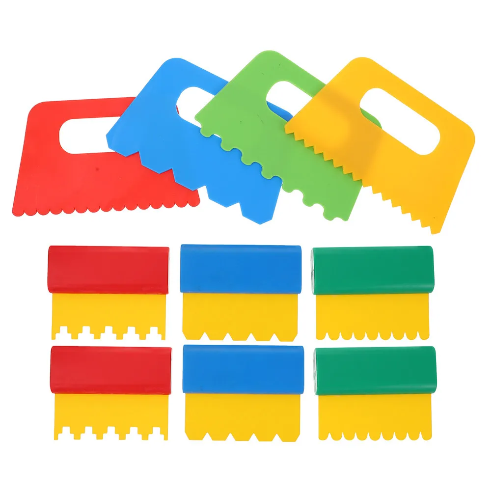 

Набор из 10 легких кистей-скребков для рисования, для детского сада, раннего обучения, творчества и рисования своими руками