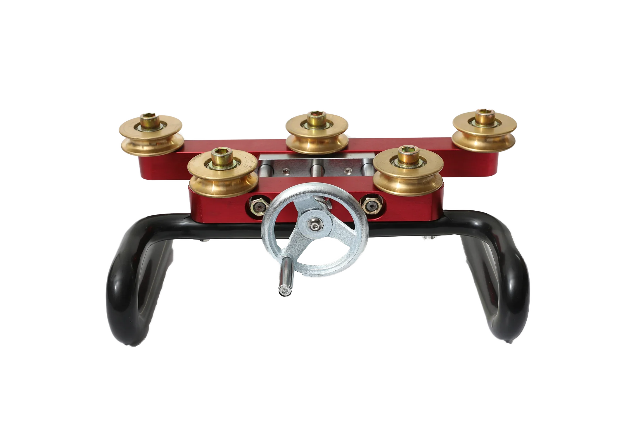 Macchina utensile per raddrizzare aste per cavi a contatto portatile TCS-5