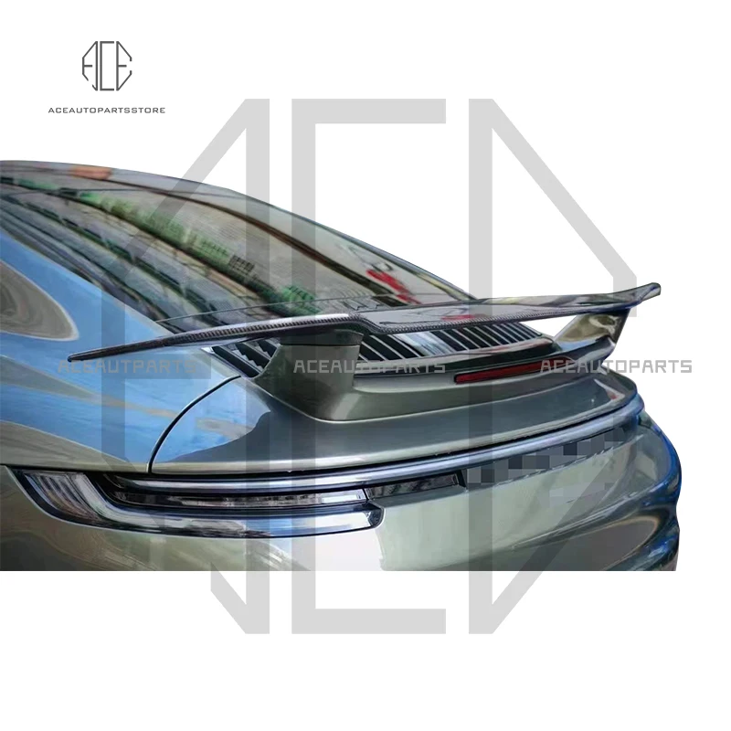 

Real carbon fiber rear wing AC style rear spoiler suitable for Porsche 911 992