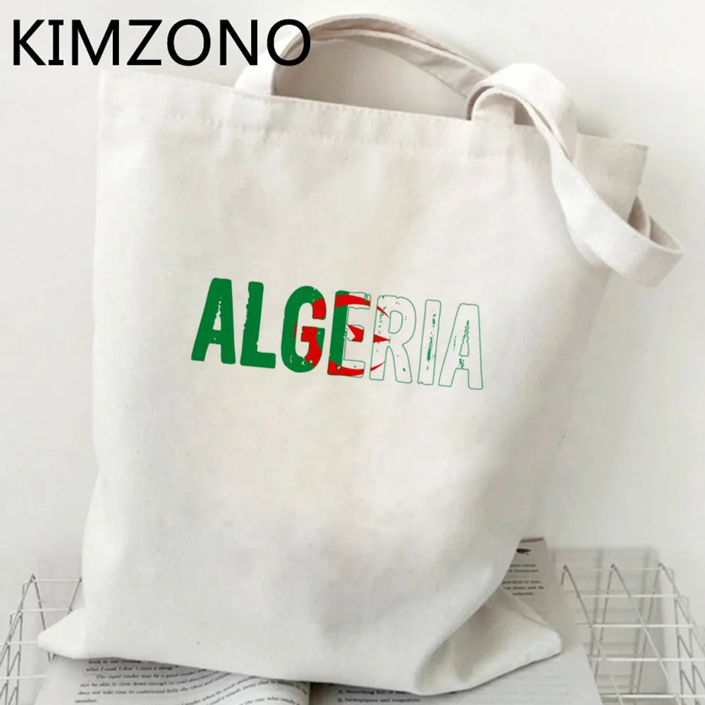 Algeria shopping bag jute bag handbag shopper bolsa bag boodschappentas net jute bolsas reutilizables grab