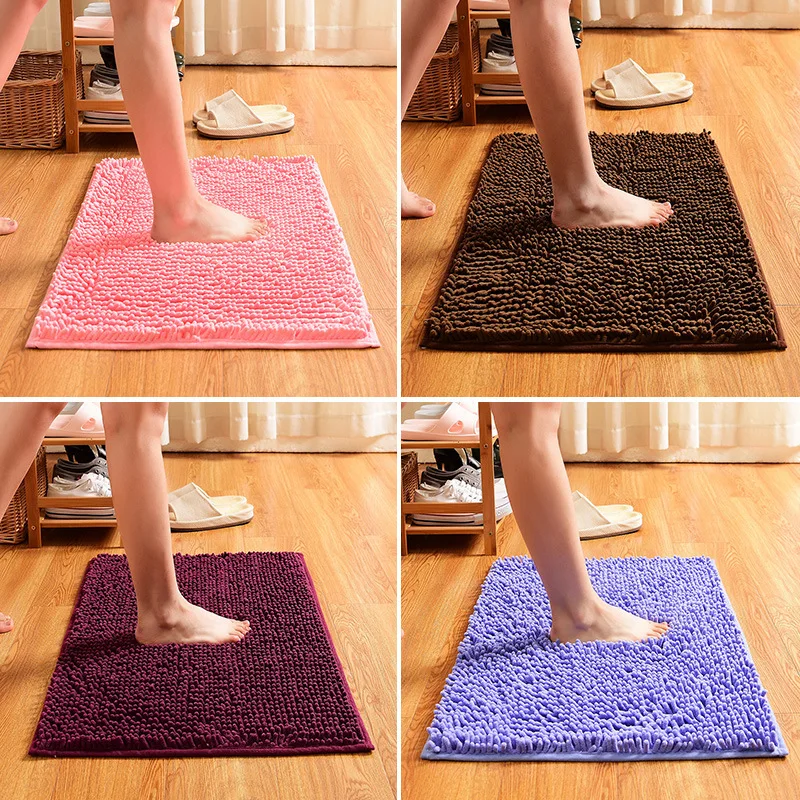 Bath Mat Cheap  Thicken Memory Carpet Rugs Toilet Bathtub Room Living Room Door Bathroom Absorbent Foot Floor Mats Bath Mat