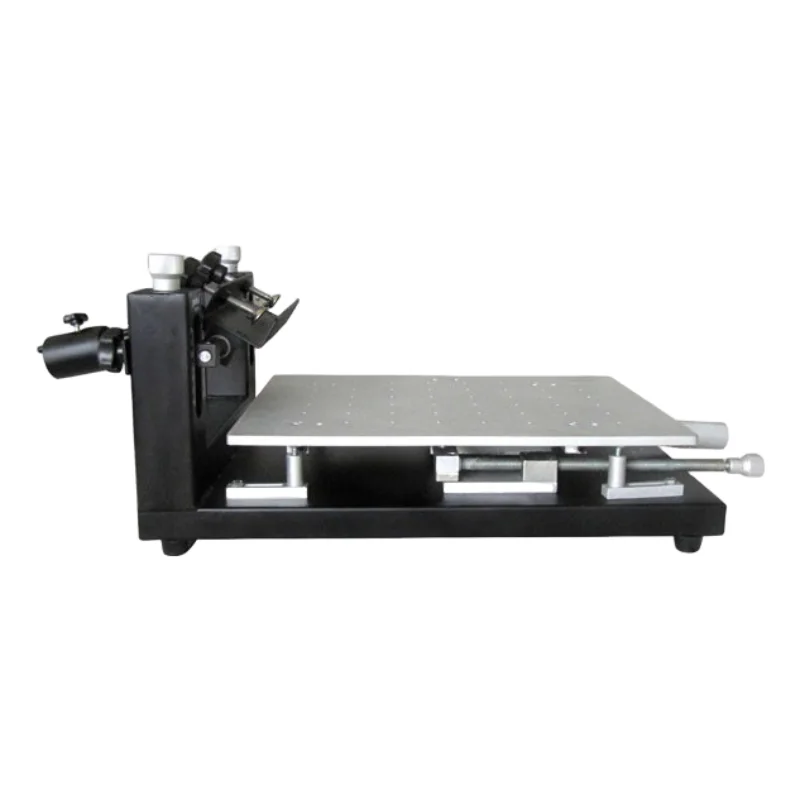 KOTUMY High‑Precision Manual Screen Printing Table, SMT Mounting Equipment with Precise Positioning for Double‑Sided PCB