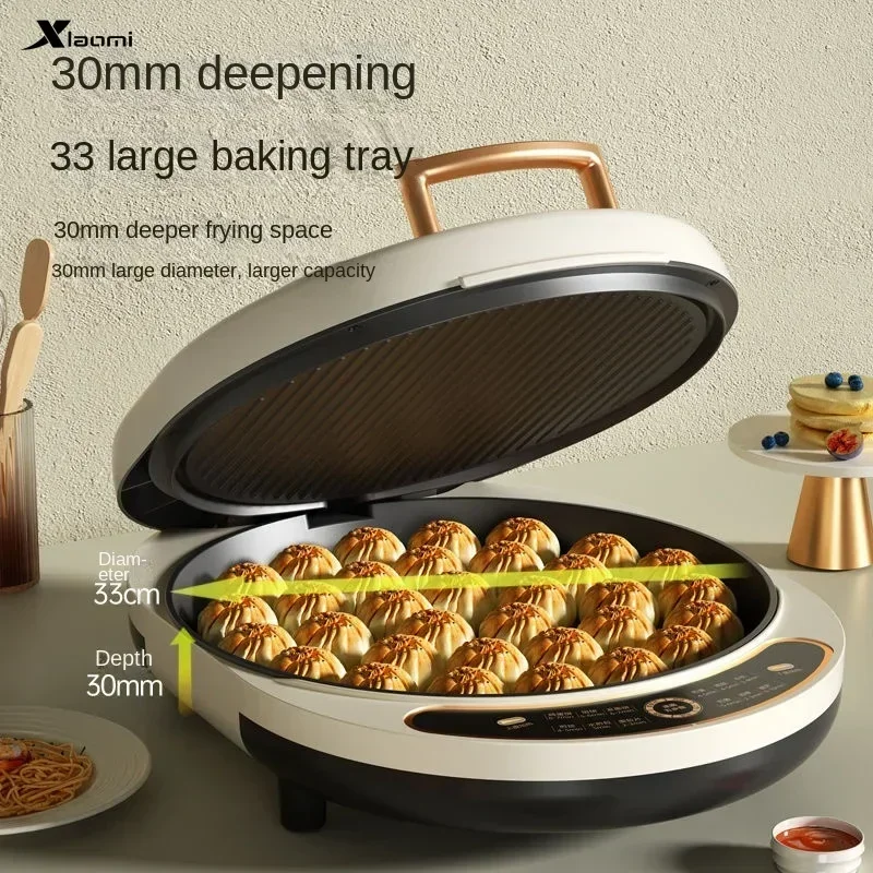 electric pancake pan automatic power-off  household double-sided heating to increase pancake frying machine