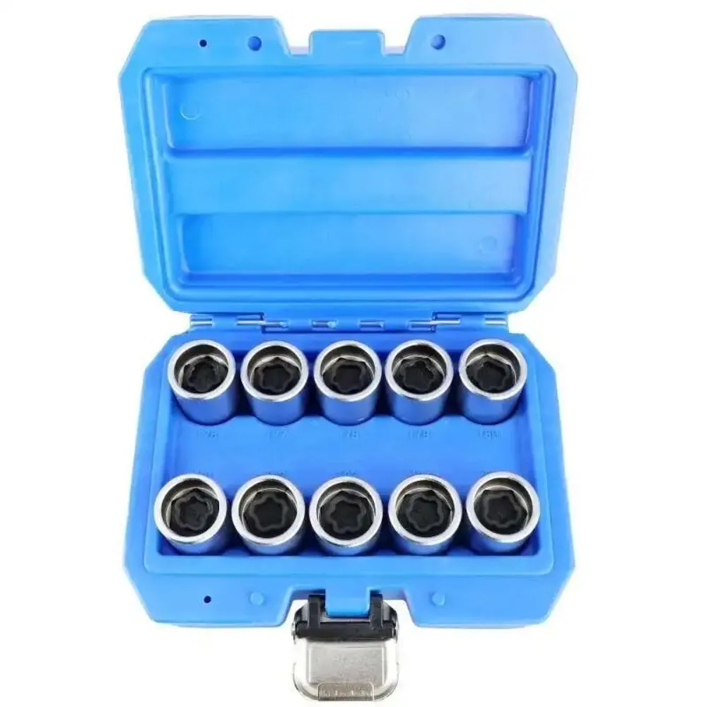 

Suitable for Tesla Tire Anti-theft Screw Sleeve Model 3 Special Tool Tesla Wheel Hub Screw Sleeve 10-piece Set