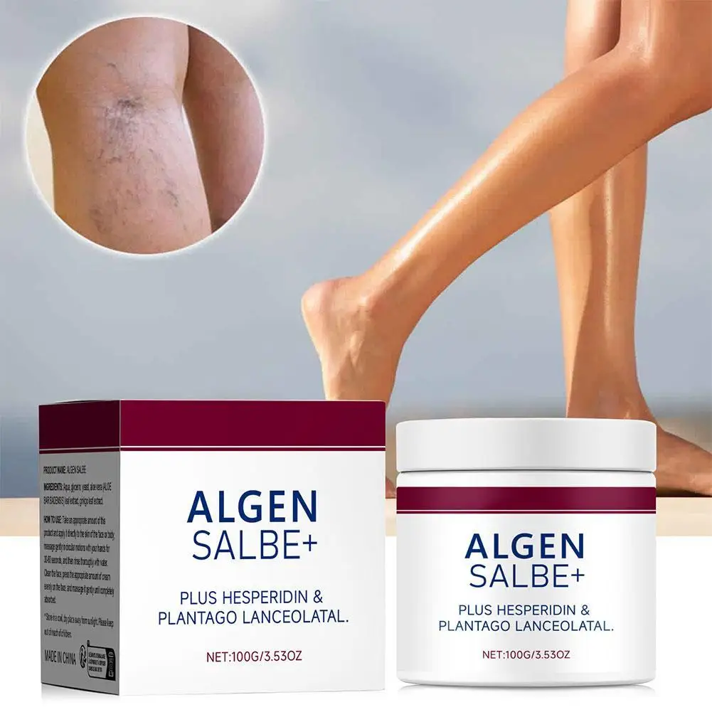 100g crema per la riparazione delle vene Varicose Tongmai efficace allevia il rigonfiamento delle gambe crema per il trattamento del dolore vasculite flebite rimuovere la vena