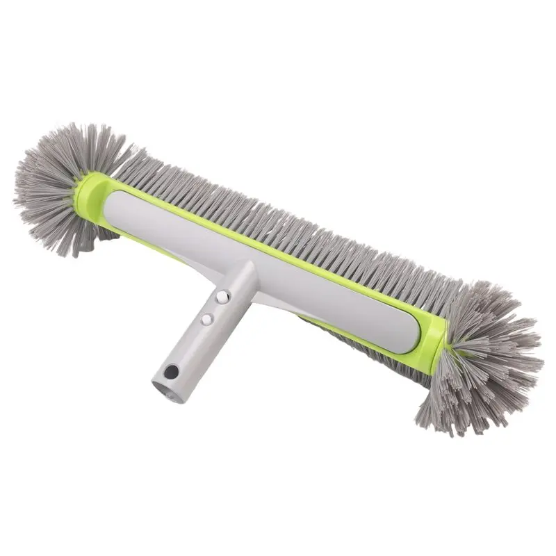 A67K-Pool Brush Head For Cleaning Pool Walls,Inground/Above Ground Swimming Pool Round Scrub Brushes,Reinforced Back Brush