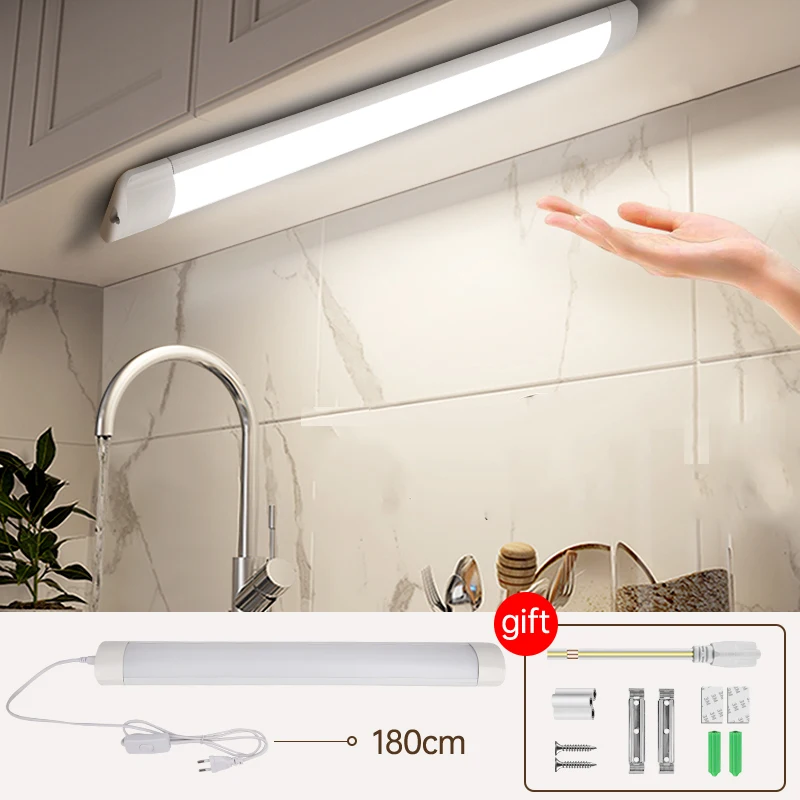 tubo de luz led strip para quarto lampada de teto cob eletrodomesticos sala de iluminacao cozinha armario bar 220v 01