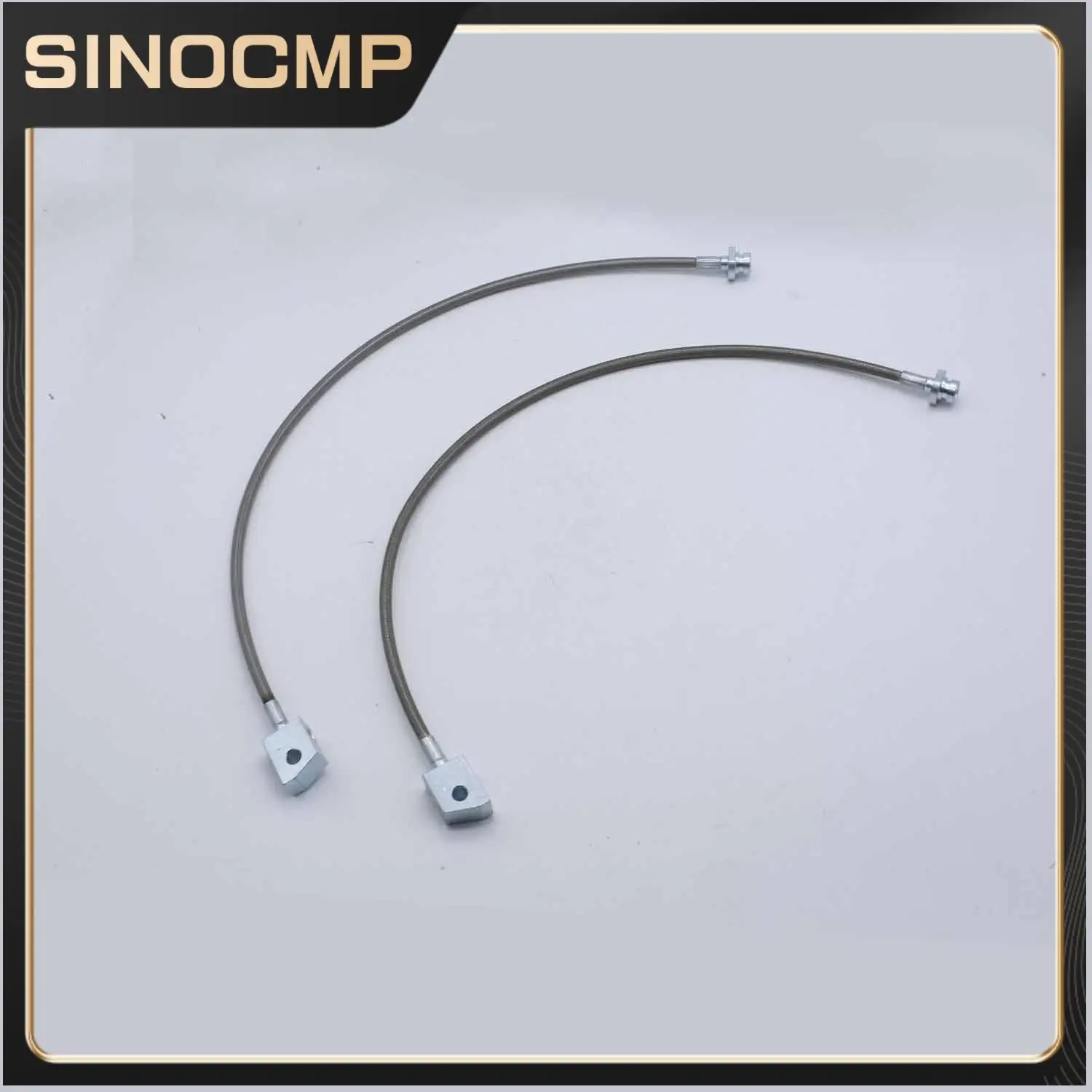 

2 шт. удлиненные тормозные шланги в оплетке 2-6 дюймов (передние + задние) для Nissan Patrol GQ Y60 GR GU Y61, высококачественные аксессуары